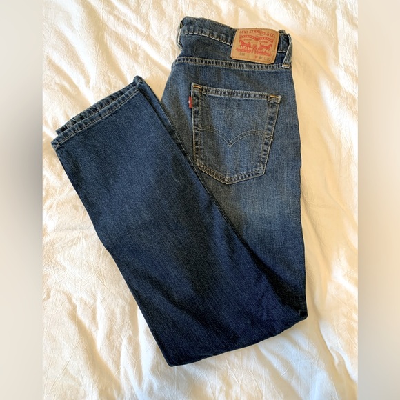 Mens Levis Straight Jean - Picture 1 of 2